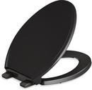 Elongated Closed Front Toilet Seat in Black Black™