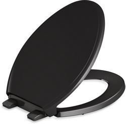 Elongated Closed Front Toilet Seat in Black Black&trade;