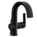 Single Handle Monoblock Bathroom Sink Faucet in Matte Black