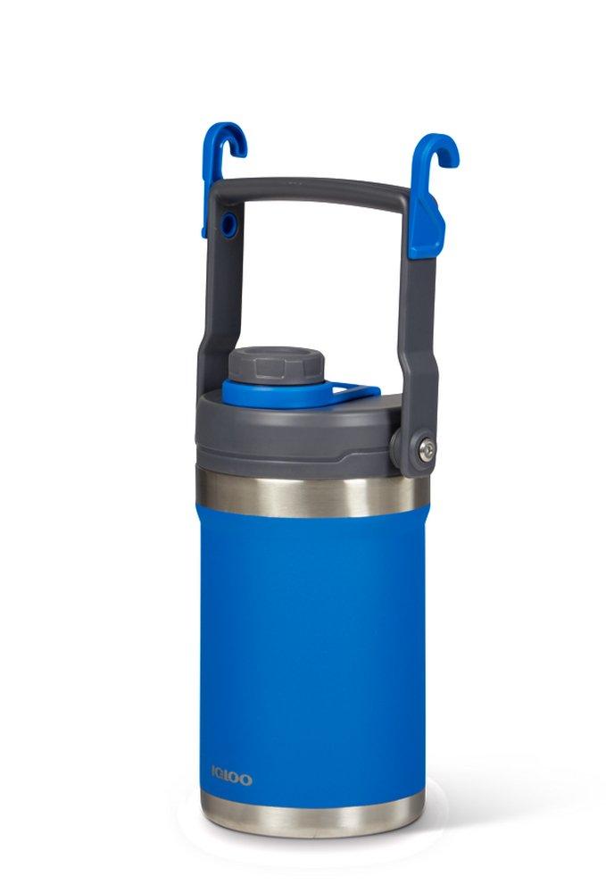 1/2 GALLON STAINLESS STEEL SPORTS JUG BLUE 