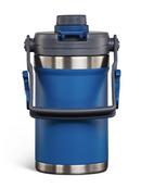 1/2 GALLON STAINLESS STEEL SPORTS JUG BLUE 