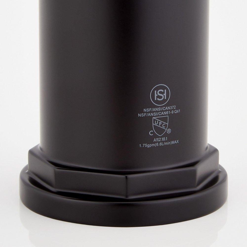 Signature Hardware Brushed Gold Single Handle Pull-Down Bar Faucet 