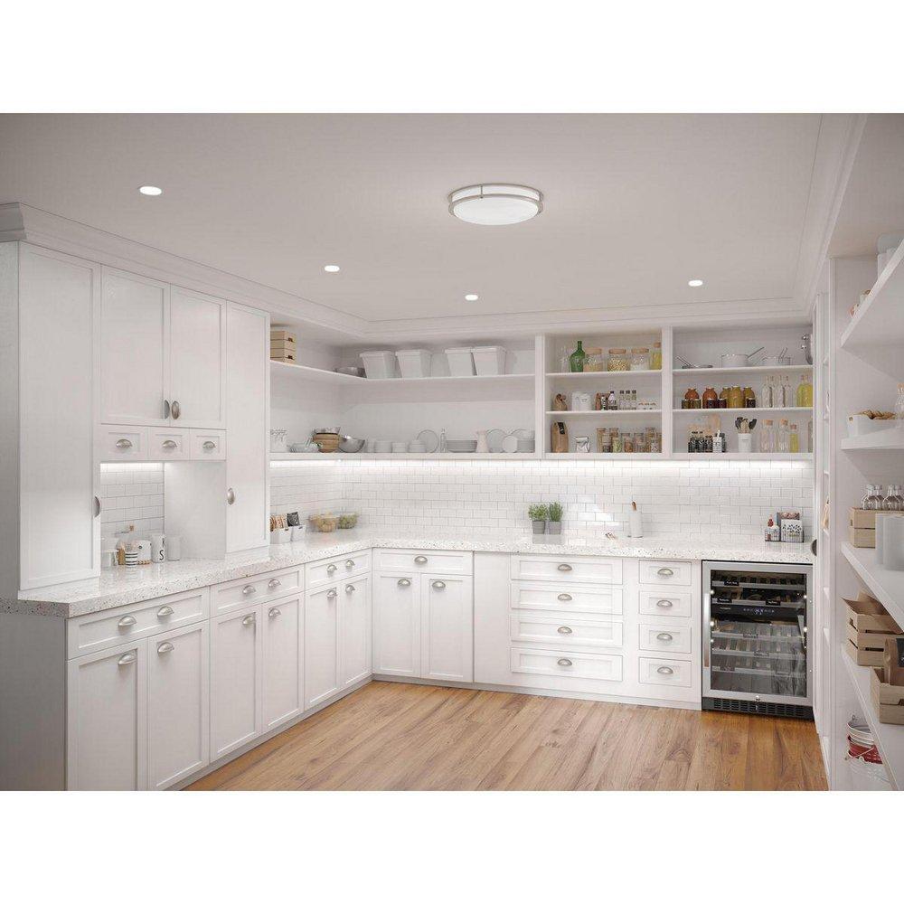 Progress Lighting Unfinished 9-3/8 x 6-5/8 x 7-3/8 in. 90W Incandescent Recessed Housing & Trim 