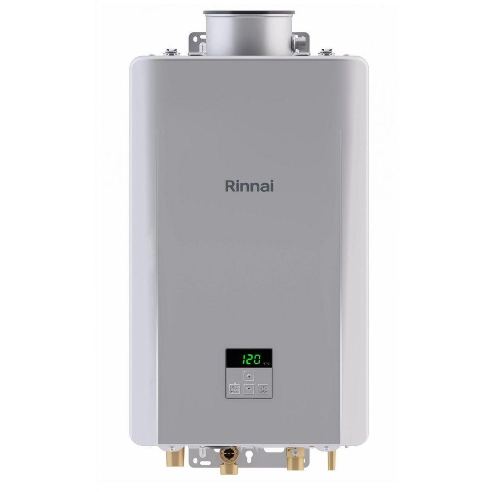 Rinnai 140 MBH 71W Indoor Gas Tankless Water Heater 