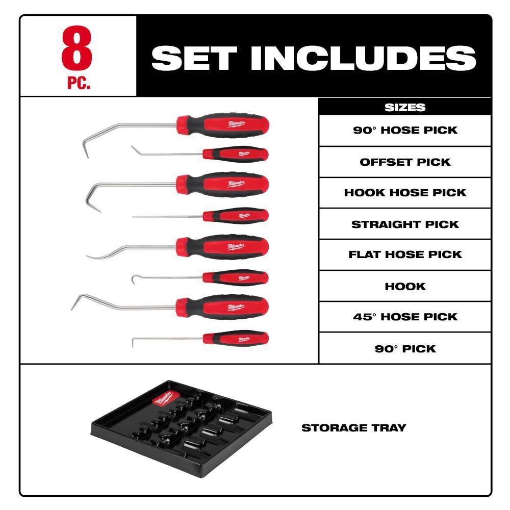 8PC HOOK & PICK SET 