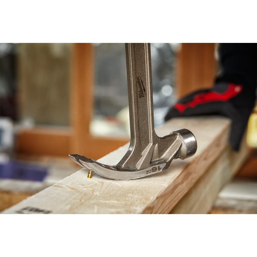 16OZ SMOOTH FACE HYBRID CLAW HAMMER 