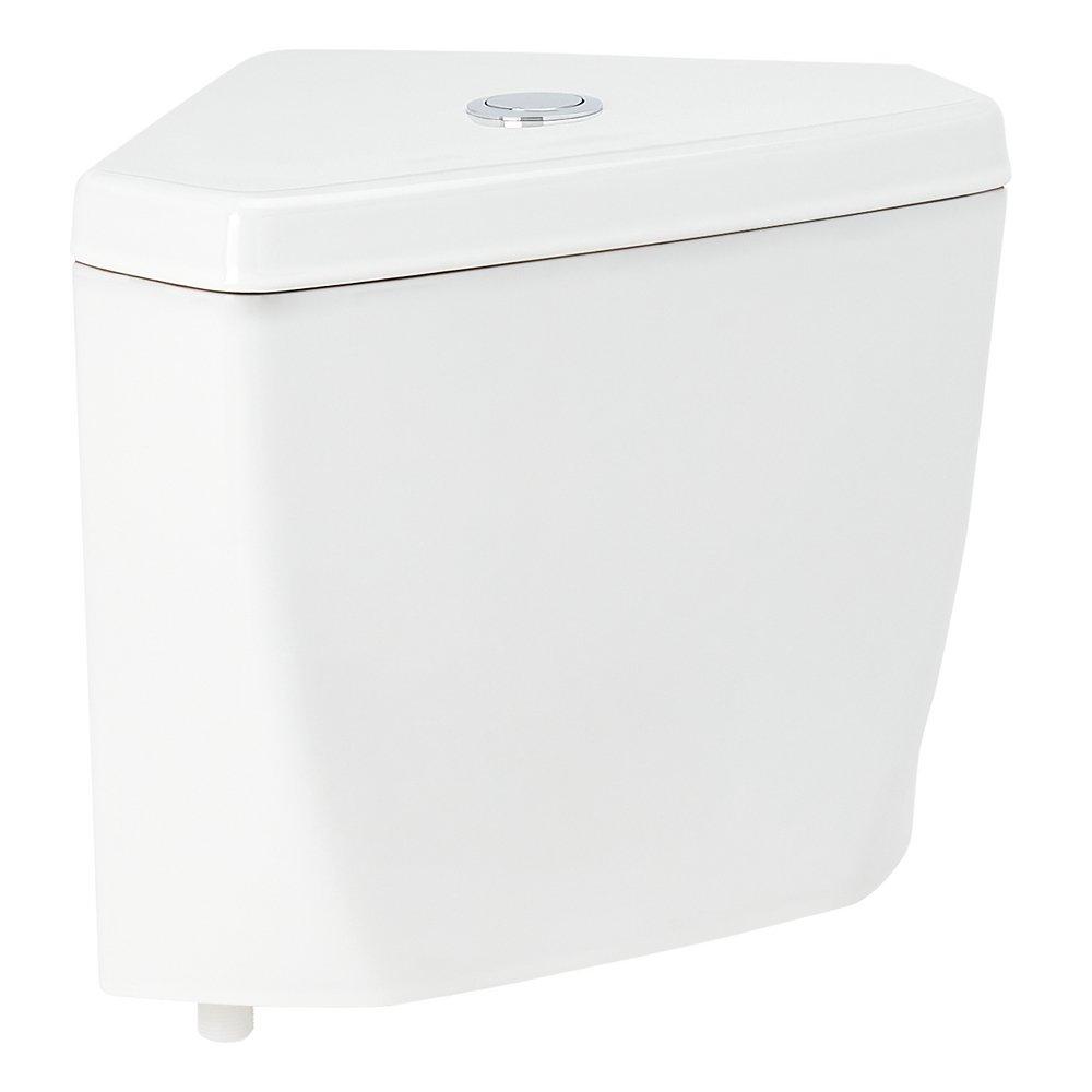 1.28 gpf Toilet Tank in White 