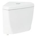 1.28 gpf Corner Toilet Tank in White