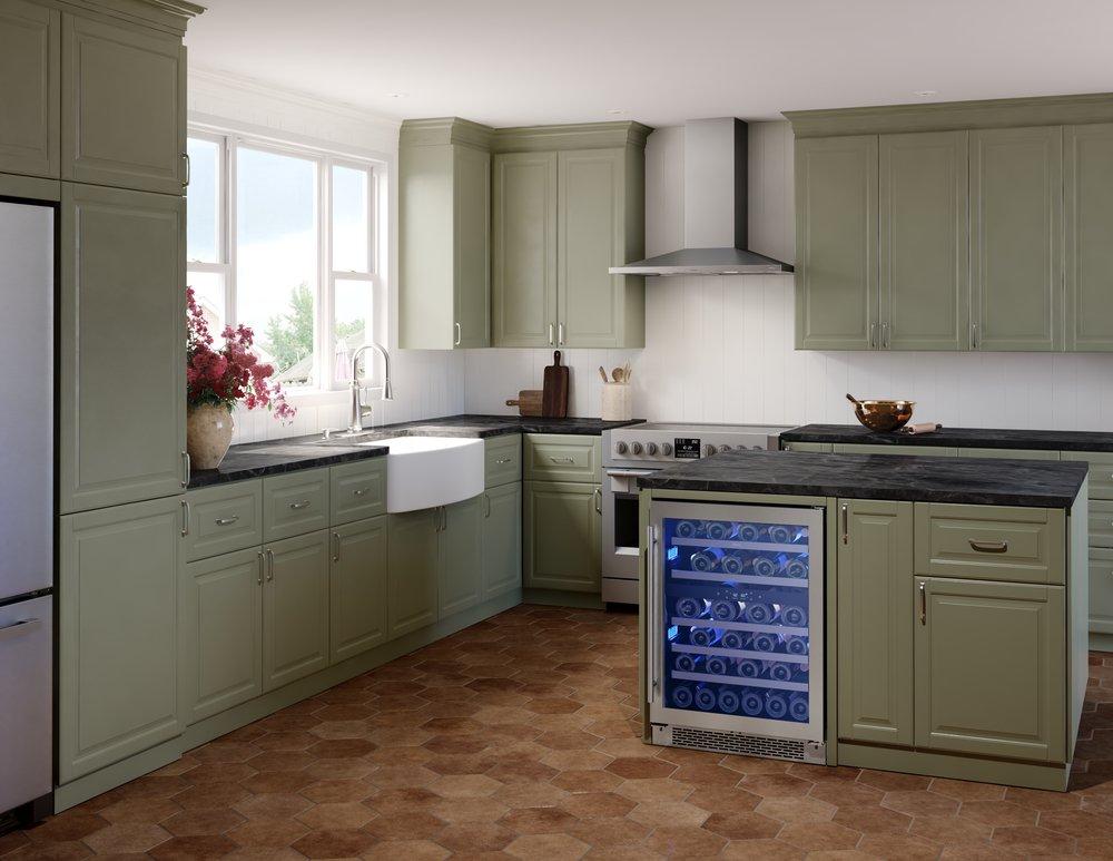 Anzio 90 cm LED Wall Hood in Stainless Steel, 600 CFM with ACT 