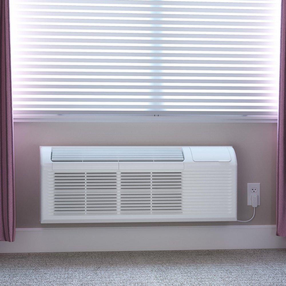 7k BTU PTAC Heat Pump - 3.5 kW Electric Heat - 230/208 Volt - R-410A 