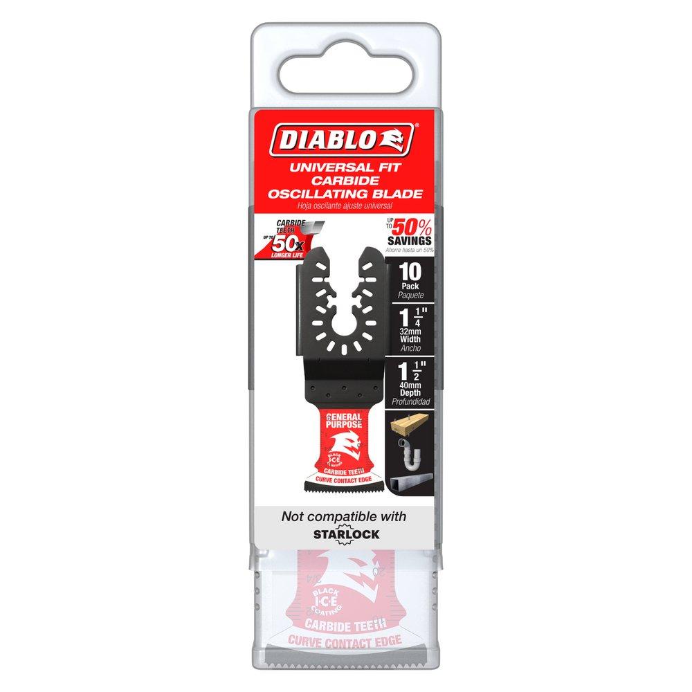 Diablo Tools Red Oscillating Blade (Pack of 10) 