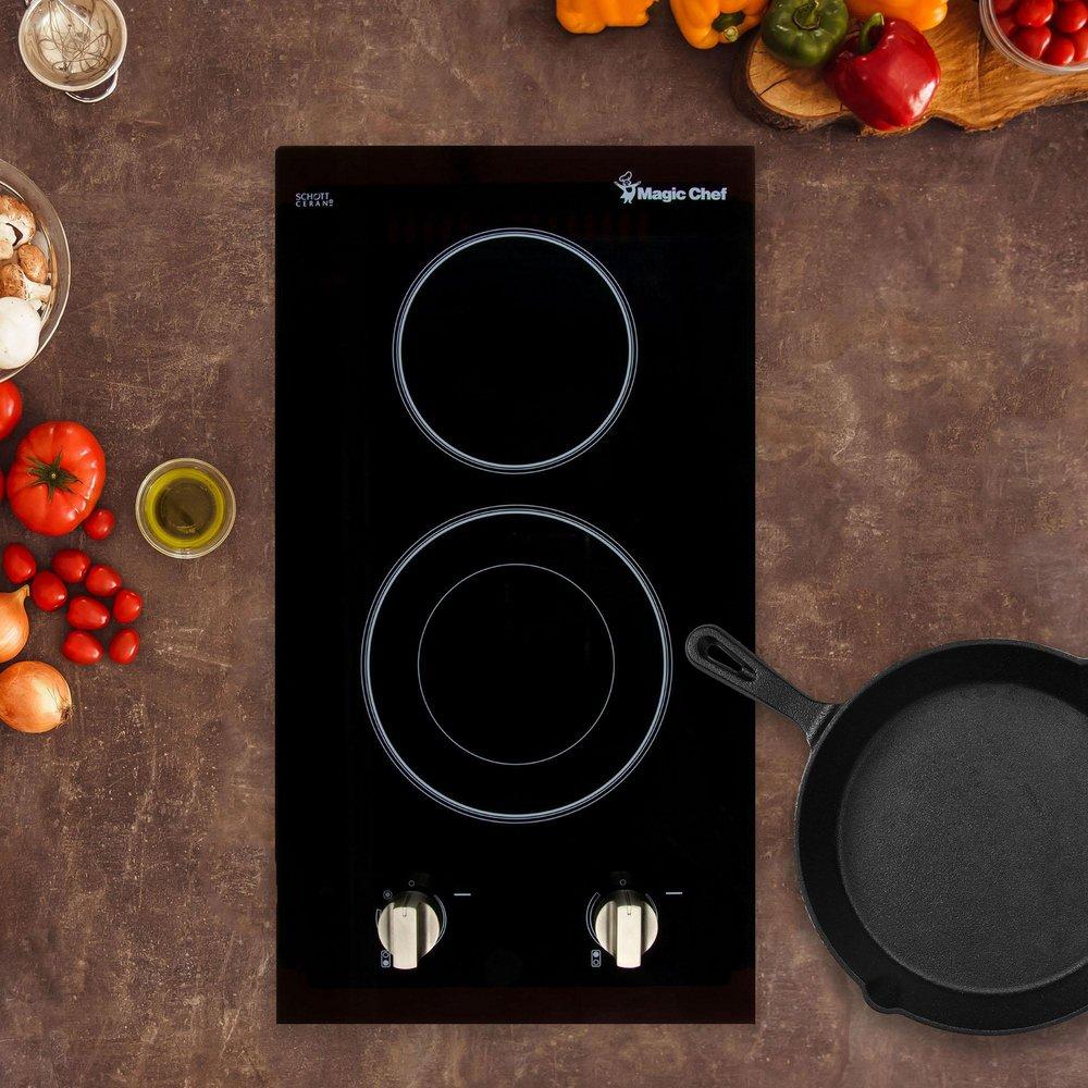 12 in. Electric Cooktop 