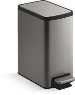 Stainless Steel Step Trash Can, 6 Liter