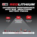 18V REDLITHIUM&trade; XC5.0 Resistant Battery 