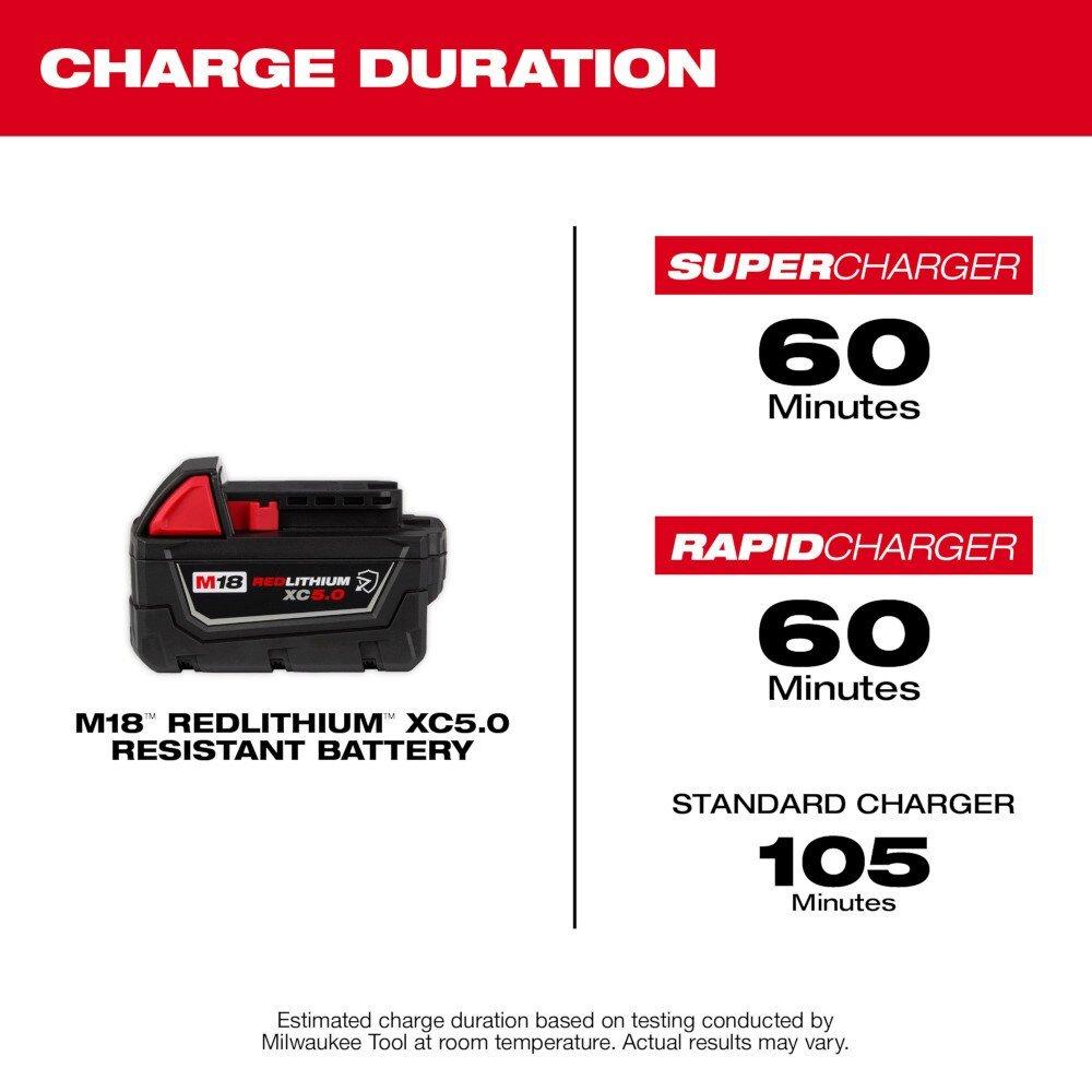 18V REDLITHIUM&trade; XC5.0 Resistant Battery 