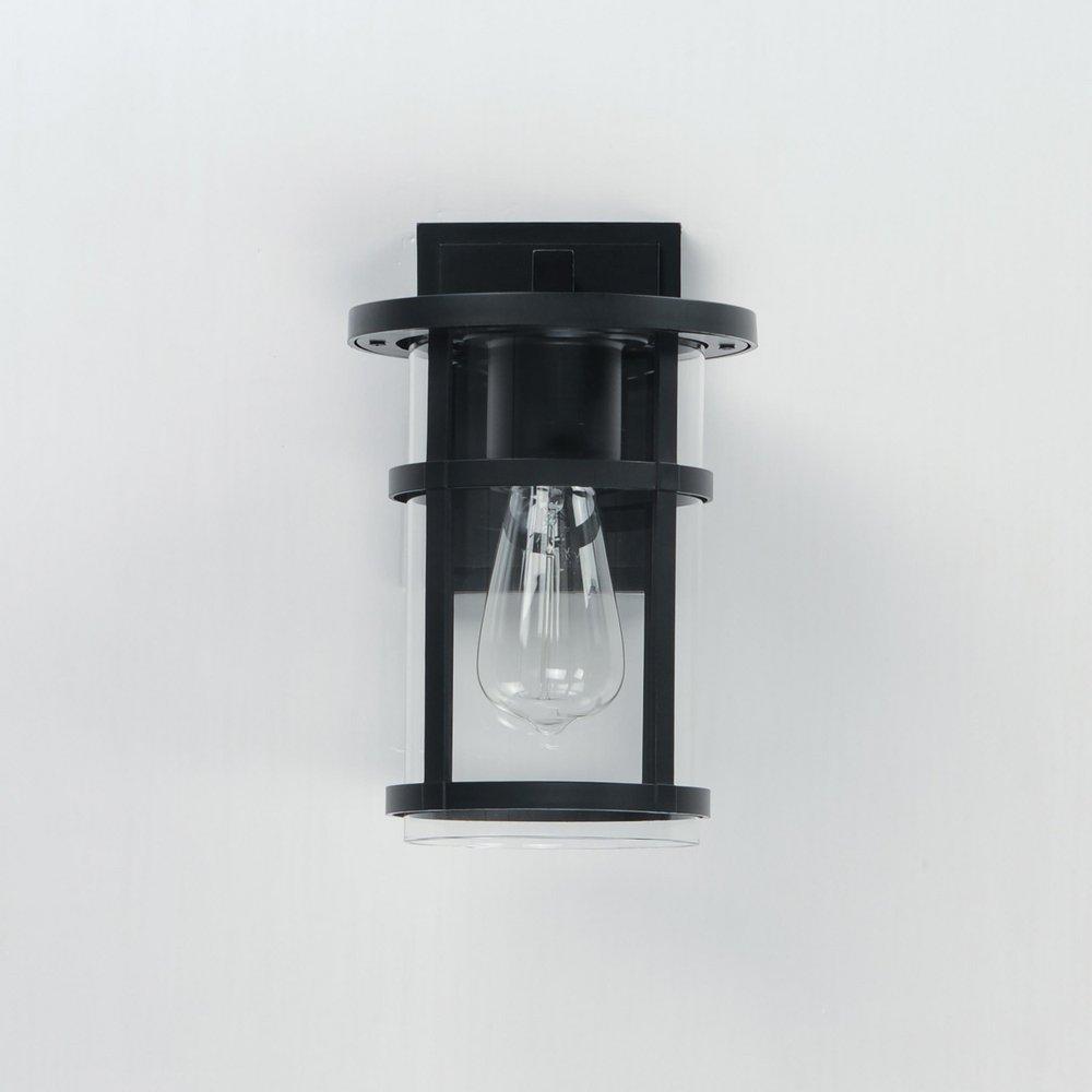 Maxim Lighting&reg; Black 60W 1-Light 11 in. Wall Sconce 