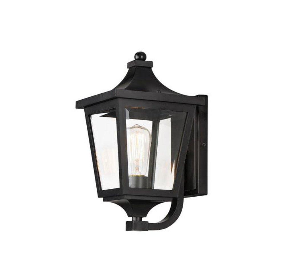 Maxim Lighting&reg; Black 60W 1-Light 14-1/2 in. Outdoor Wall Sconce 