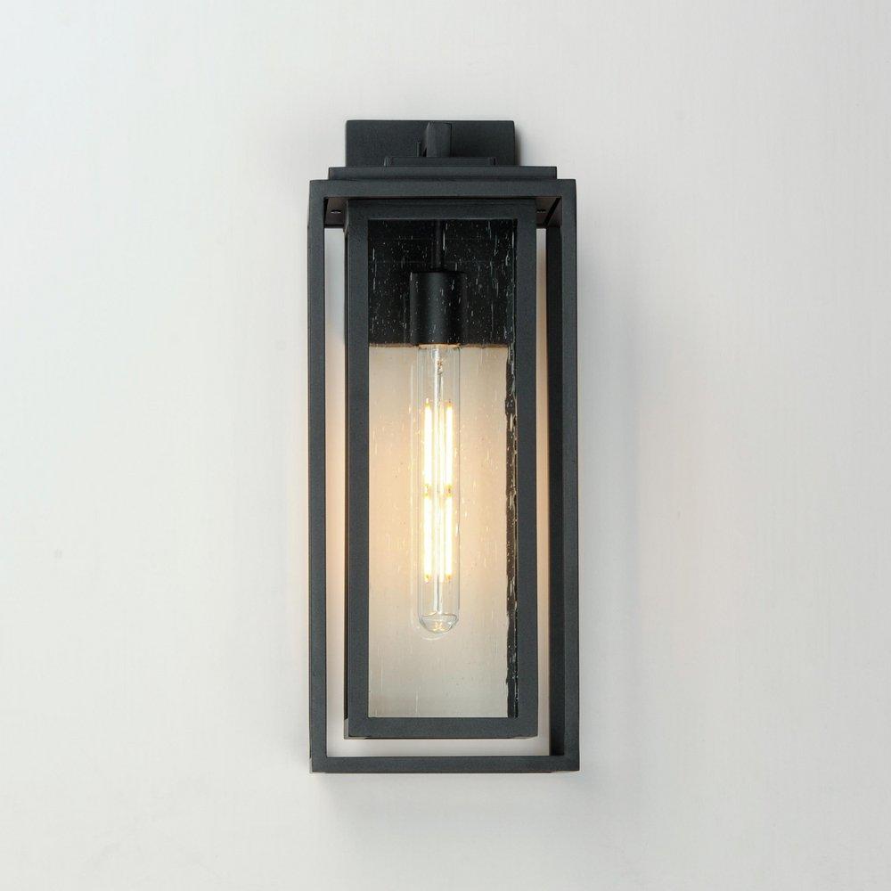 Maxim Lighting&reg; Black 60W 1-Light 18 in. Wall Sconce 