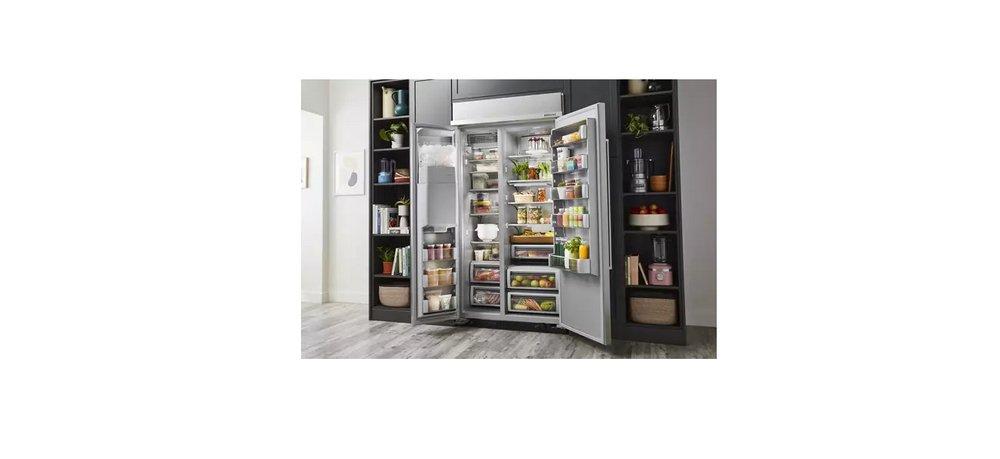 KitchenAid PrintShield&trade; Stainless Steel 25.1 cu. ft. Side-By-Side Refrigerator 