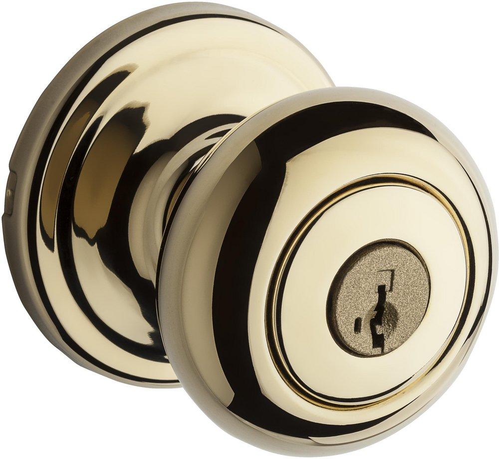 Kwikset Polished Brass Knob 