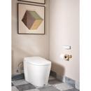 Moen White Elongated Toilet Bowl 