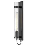 6W 1-Light 24 in. Wall Sconce in Black