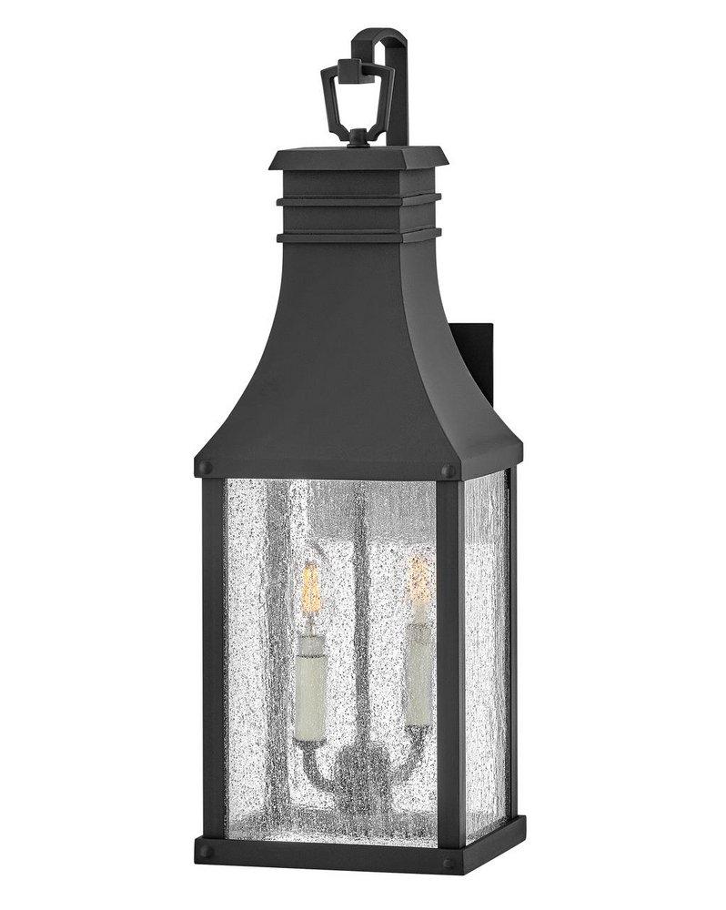 Hinkley Museum Black 60W 2-Light 23 in. Wall Sconce 