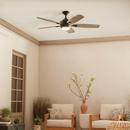 Kichler Lighting Olde Bronze 56 in. 5-Blade Indoor or Outdoor Ceiling Fan 