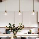Kichler Lighting Brushed Brass 75W 1-Light Medium E-26 Incandescent Pendant Light 