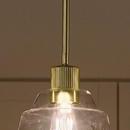 Kichler Lighting Brushed Brass 75W 1-Light Medium E-26 Incandescent Pendant Light 