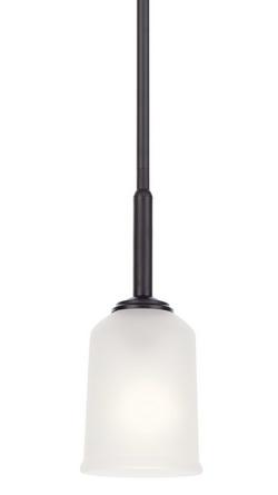 100W 1-Light Medium E-26 Incandescent Pendant Light in Black