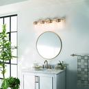 Kichler Lighting Champagne Bronze 75W 4-Light Medium E-26 Vanity Fixture 