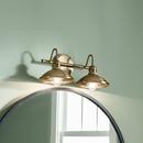 Kichler Lighting Champagne Bronze 75W 2-Light Medium E-26 Vanity Fixture 