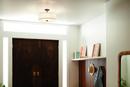 Kichler Lighting Black 100W 3-Light Medium E-26 Incandescent Semi-Flush Mount Ceiling Fixture 