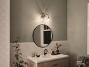 60W 2-Light Medium E-26 Vanity Fixture in Nickel Textured 