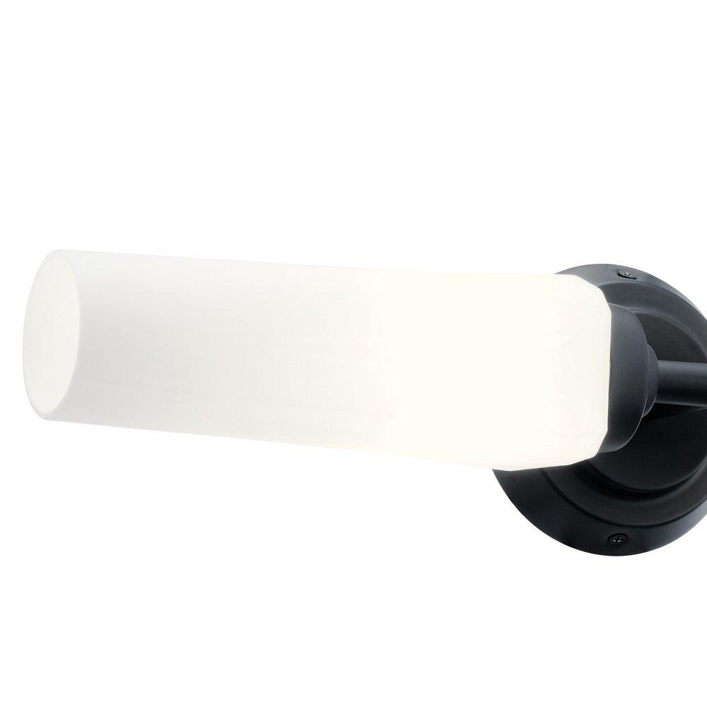 Kichler Lighting Black 50W 2-Light Bi-Pin G9 Vanity Fixture 