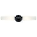 Kichler Lighting Black 50W 2-Light Bi-Pin G9 Vanity Fixture 