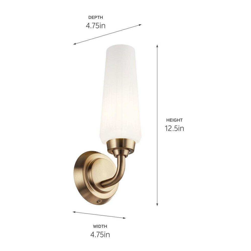 WALL SCONCE 1LT 