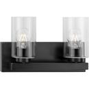 GOODWIN COLLECTION TWO-LIGHT MATTE BLACK MODERN VA 