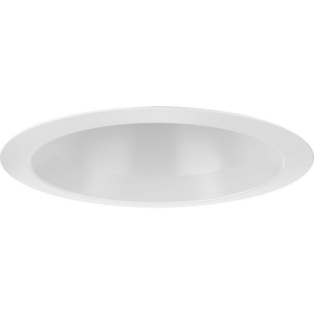 Progress Lighting Satin White 7-29/100 x 7-5/16 x 4-7/8 in. 90W LED Recessed Housing & Trim 