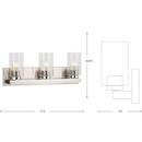 GOODWIN COLLECTION THREE-LIGHT BRUSHED NICKEL MODE 