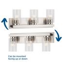 GOODWIN COLLECTION THREE-LIGHT BRUSHED NICKEL MODE 