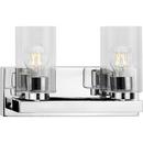 GOODWIN COLLECTION TWO-LIGHT POLISHED CHROME MODER 