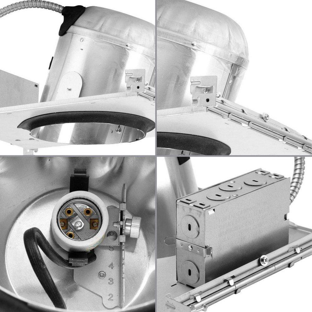 6 SLOPE RECESSED HOUSING 