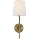 Visual Comfort & Co. Signature Hand-Rubbed Antique Brass 1-Light 40W 14-1/4 in. Wall Sconce