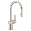 Single Handle Pull Down Kitchen Faucet in Spot Resist Stainless 