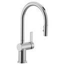 Single Handle Pull Down Touchless Kitchen Faucet with Voice Activation in Chrome 
