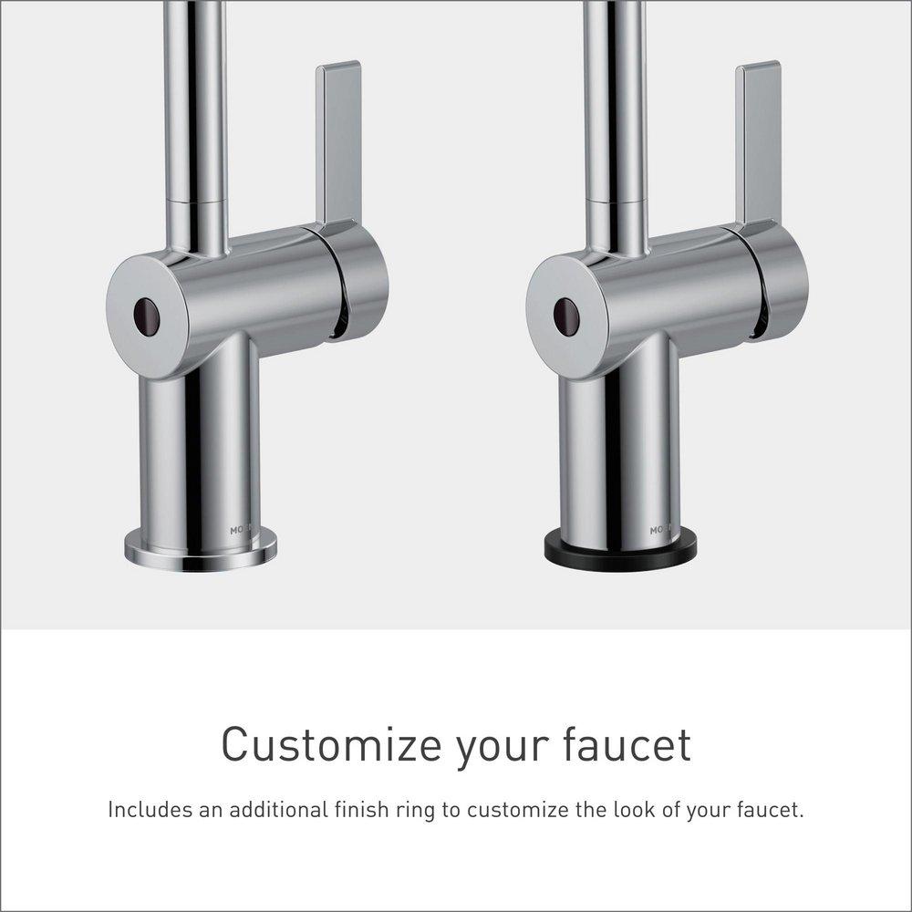 Moen Chrome Single Handle Pull Down Kitchen Faucet 