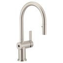 Single Handle Pull Down Kitchen Faucet in Spot Resist Stainless 