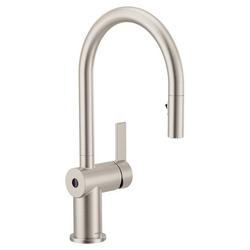 Single Handle Pull Down Touchless Kitchen Faucet in Spot Resist&trade; Stainless
